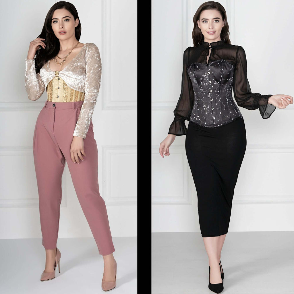 How to Style a Corset for Fall