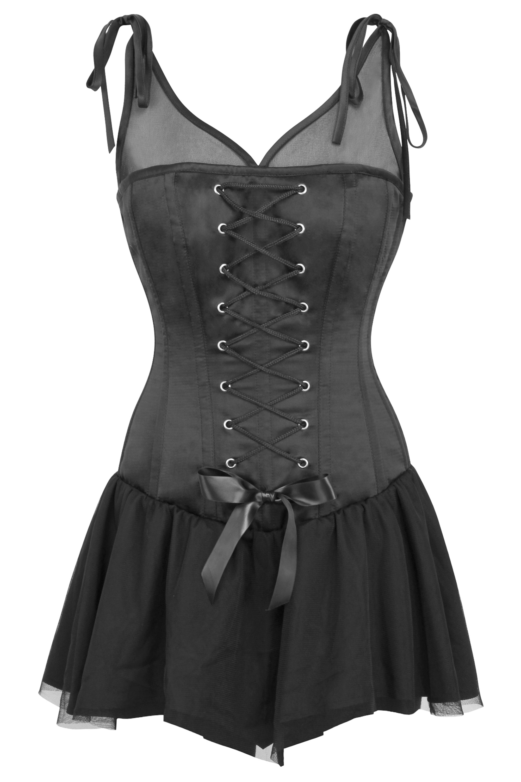 Short Gothic Corset Dress
