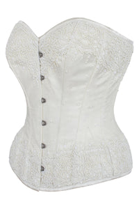 Ivory Satin Couture Corset