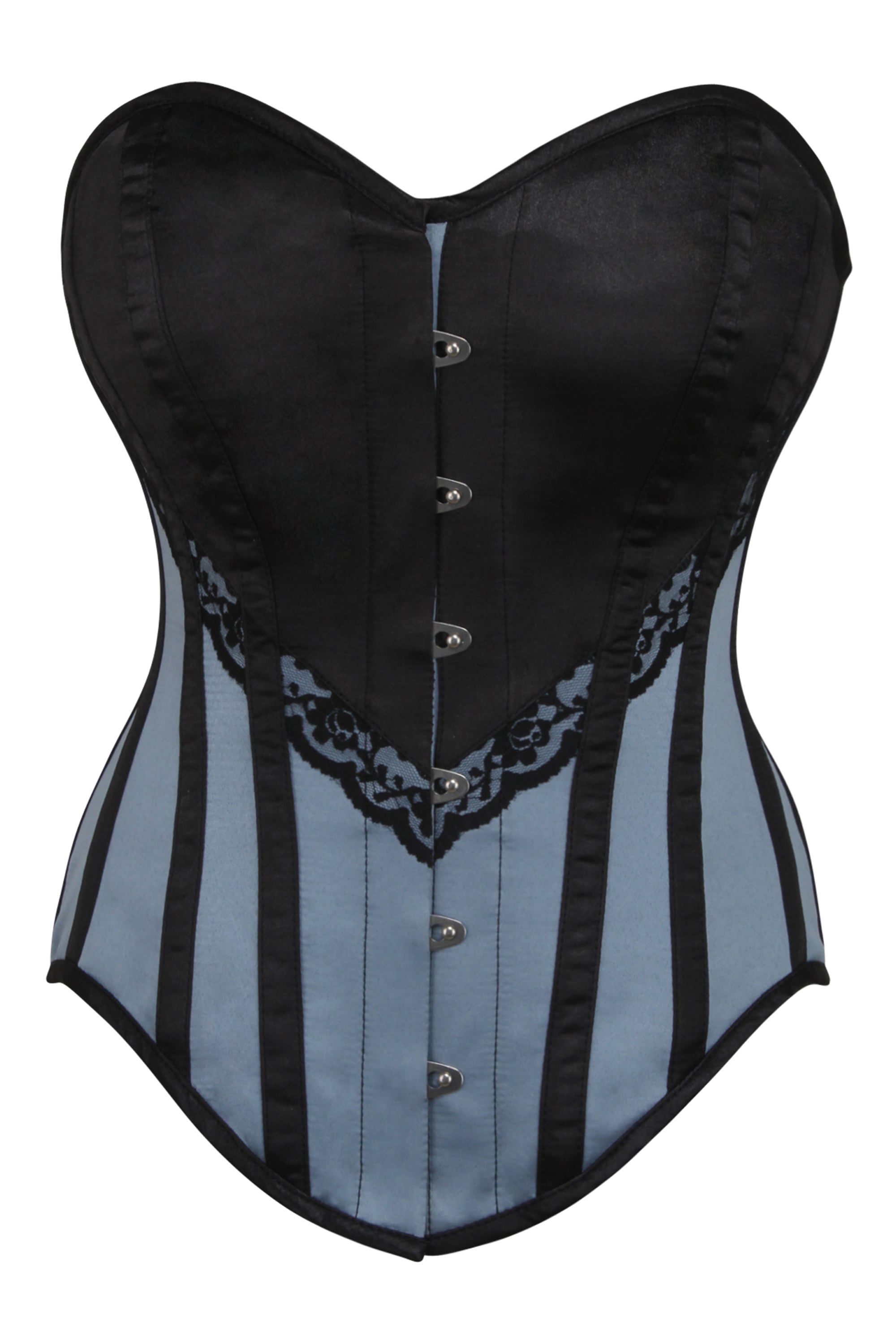 Overbust Corset Top Of The Line Waist Trainer Sexy Womens Lace Up