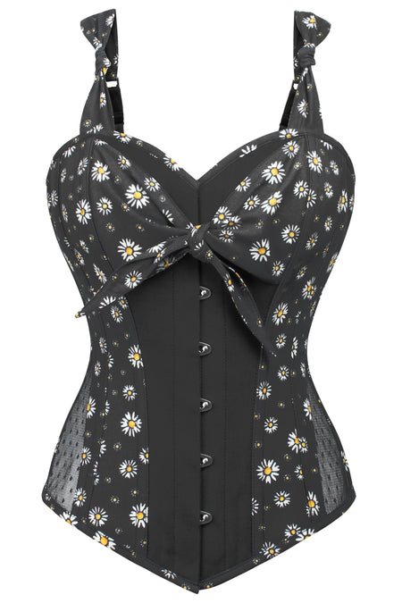 Vintage Styled Daisy Corset Overbust