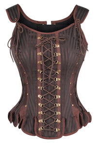 Corset Story WTS818 Medieval Inspired Steampunk LARP Corset